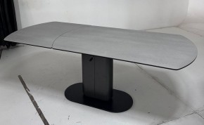 Стол KAI 140 TL-58 поворотная система раскладки, испанская керамика / Темно-серый / Черный, ®DISAUR в Первоуральске - pervouralsk.ok-mebel.com | фото 4