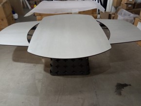 Стол LORENS 150 TL-58 поворотная система раскладки, испанская керамика / Темно-серый, ®DISAUR в Первоуральске - pervouralsk.ok-mebel.com | фото 2