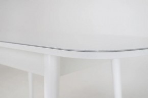 Стол раскладной со стеклом (опоры массив цилиндрический) "Хоста" в Первоуральске - pervouralsk.ok-mebel.com | фото 6