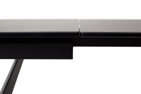 Стол RIETI 200 NERO KL-116 Черный мрамор матовый, итальянская керамика/ черный каркас, ®DISAUR в Первоуральске - pervouralsk.ok-mebel.com | фото 3