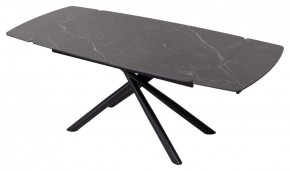 Стол RIVOLI 140 MATT BLACK MARBLE SOLID CERAMIC / BLACK, ®DISAUR в Первоуральске - pervouralsk.ok-mebel.com | фото 3