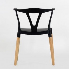 Стул Barneo N-218 Wishbone интерьерный кухонный черный в Первоуральске - pervouralsk.ok-mebel.com | фото 2