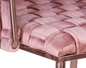 Стул барный DOBRIN EMMA ROSE GOLD, розовый велюр (VF-10) в Первоуральске - pervouralsk.ok-mebel.com | фото 7