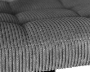 Стул барный DOBRIN KRUGER ARM BLACK, серый вельвет (LAR-E2041-25) в Первоуральске - pervouralsk.ok-mebel.com | фото 8
