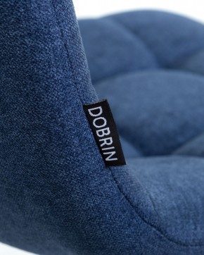 Стул барный DOBRIN NICOLE, черные матовые ножки, синяя ткань (UF860-14B) в Первоуральске - pervouralsk.ok-mebel.com | фото 9