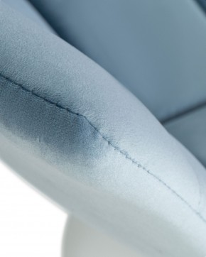 Стул барный DOBRIN TAILOR WHITE, пудрово-голубой велюр (MJ9-74) в Первоуральске - pervouralsk.ok-mebel.com | фото 10