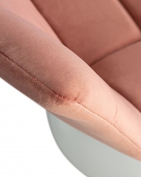 Стул барный DOBRIN TAILOR WHITE, пудрово-розовый велюр (MJ9-32) в Первоуральске - pervouralsk.ok-mebel.com | фото 7