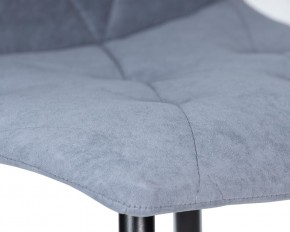 Стул обеденный DOBRIN CHILLY ROMBO, Серо-голубой Simple 26, основание черное в Первоуральске - pervouralsk.ok-mebel.com | фото 9