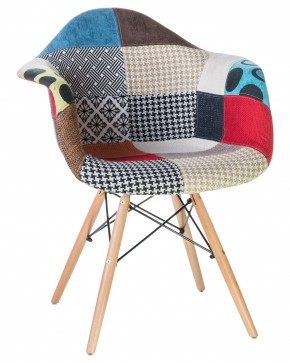Стул обеденный DOBRIN DAW PATCHWORK, цвет сиденья мозаика в Первоуральске - pervouralsk.ok-mebel.com | фото