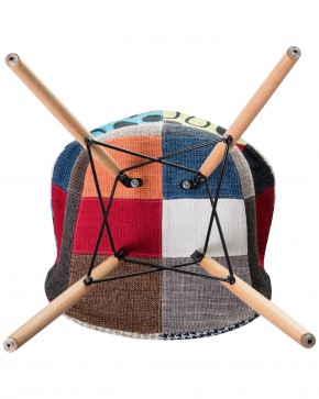 Стул обеденный DOBRIN DAW PATCHWORK, цвет сиденья мозаика в Первоуральске - pervouralsk.ok-mebel.com | фото 7