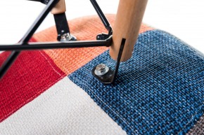 Стул обеденный DOBRIN DAW PATCHWORK, цвет сиденья мозаика в Первоуральске - pervouralsk.ok-mebel.com | фото 8