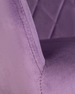 Стул обеденный DOBRIN ROBERT, черные матовые ножки, велюр V108-45 Темно-фиолетовый в Первоуральске - pervouralsk.ok-mebel.com | фото 7