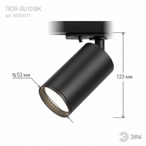 Светильник на штанге Эра  TR39-GU10 BK в Первоуральске - pervouralsk.ok-mebel.com | фото 7