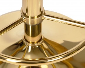 Табурет барный DOBRIN BRUNO GOLD, пудрово-розовый велюр (MJ9-32) в Первоуральске - pervouralsk.ok-mebel.com | фото 3