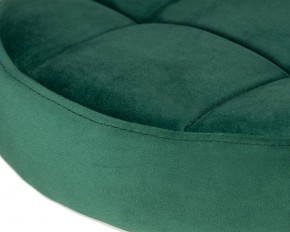 Табурет барный DOBRIN BRUNO GOLD, зеленый велюр (MJ9-88) в Первоуральске - pervouralsk.ok-mebel.com | фото 2