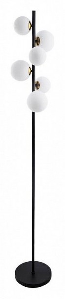 Торшер Arte Lamp Gemini A2243PN-6BK в Первоуральске - pervouralsk.ok-mebel.com | фото