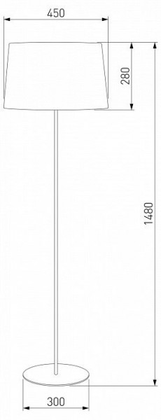 Торшер TK Lighting Maja 2919 Maja в Первоуральске - pervouralsk.ok-mebel.com | фото 2