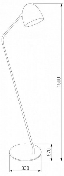 Торшер TK Lighting Soho 5037 Soho Black в Первоуральске - pervouralsk.ok-mebel.com | фото 2