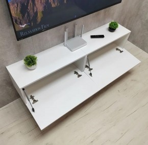 Тумба подвесная под ТВ LINES MTV1-MA 750 Белый глянец (Белый-M 10.1.1) в Первоуральске - pervouralsk.ok-mebel.com | фото 11