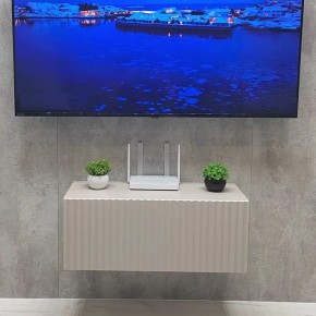Тумба подвесная под ТВ LINES MTV1-MA 750 Бежевый (Леда-М 10.1.5) в Первоуральске - pervouralsk.ok-mebel.com | фото 5