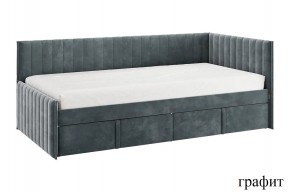 ТВИКС Кровать (тахта) с ящиками 900 (графит) в Первоуральске - pervouralsk.ok-mebel.com | фото