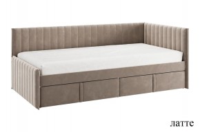 ТВИКС Кровать (тахта) с ящиками 900 (латте) в Первоуральске - pervouralsk.ok-mebel.com | фото