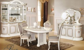 Витрина угловая (правая) 01.331 Роза (беж) в Первоуральске - pervouralsk.ok-mebel.com | фото 2