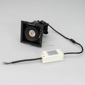 Встраиваемый светильник Arlight CL-SIMPLE-S80x80-9W Warm3000 (BK, 45 deg) 028149 в Первоуральске - pervouralsk.ok-mebel.com | фото 6