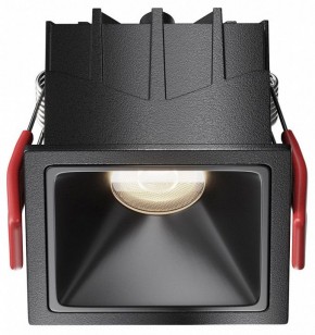 Встраиваемый светильник Maytoni Alfa LED DL043-01-10W4K-SQ-B-1 в Первоуральске - pervouralsk.ok-mebel.com | фото