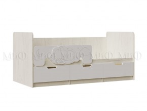 ЮНИОР-4 Кровать 1800 (Шарли Белый​​​​​​​) в Первоуральске - pervouralsk.ok-mebel.com | фото