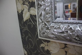 Зеркало большое Тиффани Premium черная/серебро (ТФ/02(П) в Первоуральске - pervouralsk.ok-mebel.com | фото 3