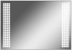 Зеркало Cosmo 100 black с подсветкой Sansa (SC1047Z) в Первоуральске - pervouralsk.ok-mebel.com | фото