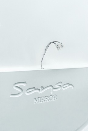 Зеркало Gia 75 white с подсветкой Sansa (SGa1044Z) в Первоуральске - pervouralsk.ok-mebel.com | фото 5