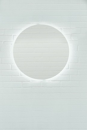 Зеркало Moon 72 white с подсветкой Sansa (SMo1046Z) в Первоуральске - pervouralsk.ok-mebel.com | фото 3