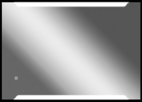 Зеркало Оттава 1000х700 с подсветкой Домино (GL7028Z) в Первоуральске - pervouralsk.ok-mebel.com | фото 2