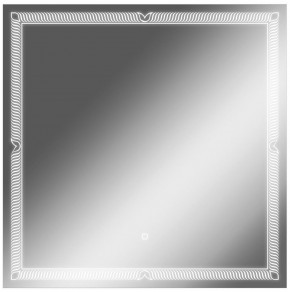 Зеркало Паликир 700х700 с подсветкой Домино (GL7051Z) в Первоуральске - pervouralsk.ok-mebel.com | фото 1